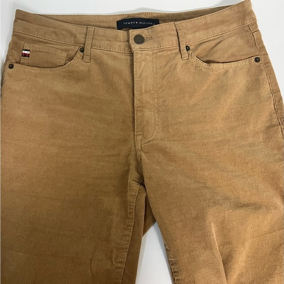 Tommy Hilfiger camel corduroy pants size 8. 30 inch waist Excellent condition - Picture 5 of 8